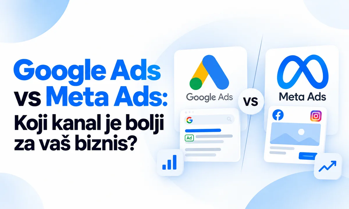Google Ads ili Meta Ads: Koji kanal je bolji za vaš biznis?
