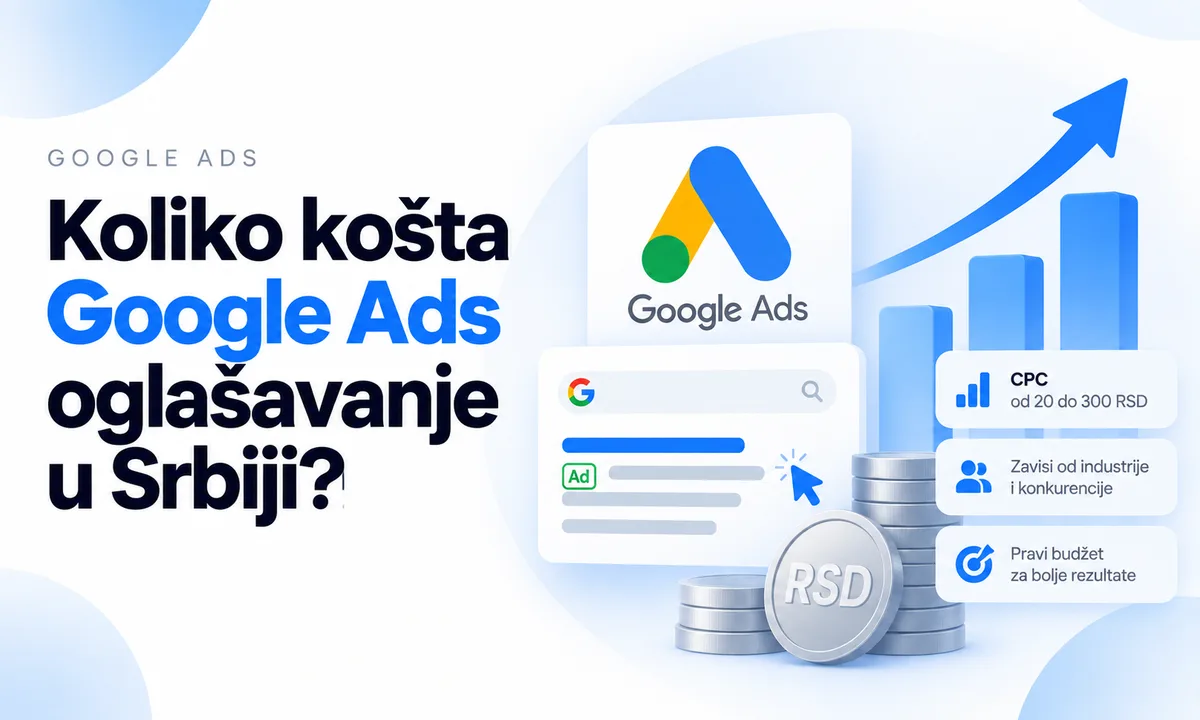 Koliko košta Google Ads oglašavanje u Srbiji?